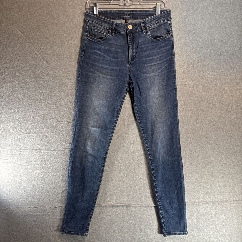 Kut‎ From The Kloth Jeans Womens 10 High-Rise Toothpick Skinny Distressed